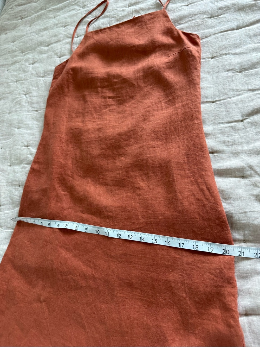 Rails Linen Dress Rust - Picture 11 of 15